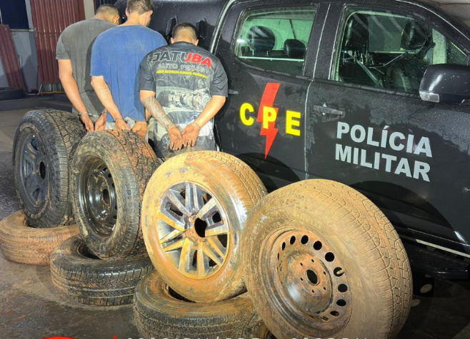 Alta de furtos de estepe leva polícia a prender quadrilha especializada em Rio Verde
