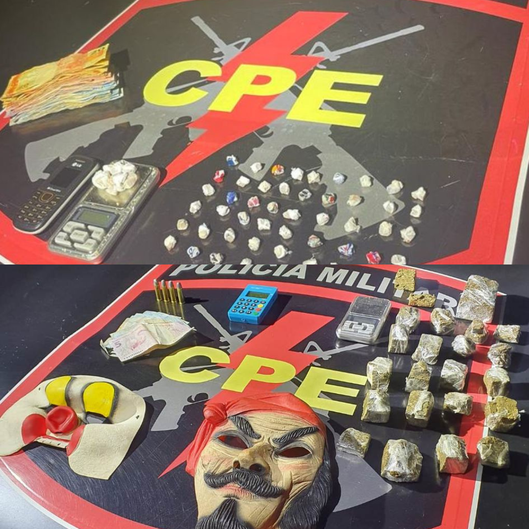 CPE realiza operação em Maurilândia e prende suspeitos de tráfico de drogas