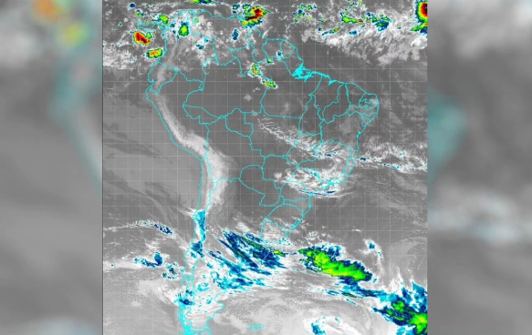 Frente fria pode chegar em Goiás e trazer chuvas neste domingo