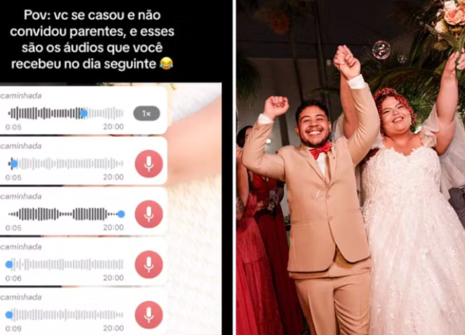 Parentes se revoltam ao descobrir que não foram convidados para casamento 