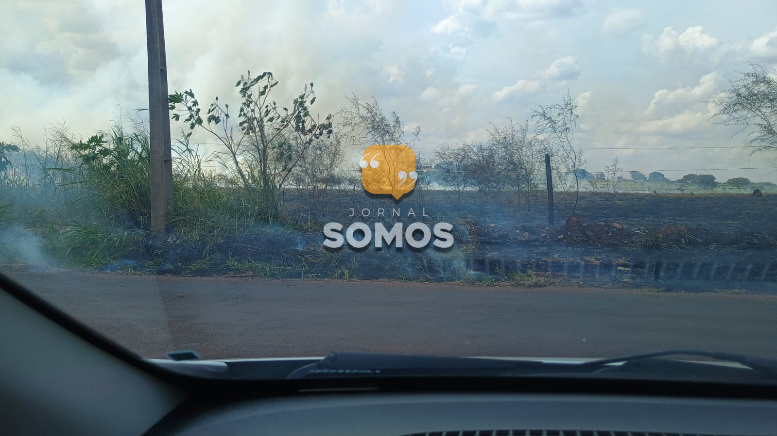 Incêndio no Jardim Floresta acende alerta para tempo seco, propício para queimadas