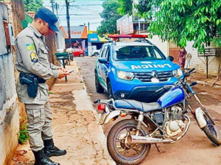 Polícia Militar recupera moto furtada em Rio Verde