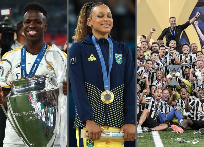 MEDALHAS, TÍTULOS E GLÓRIA: O BRASIL VIVEU O MELHOR ANO ESPORTIVO EM 2024?