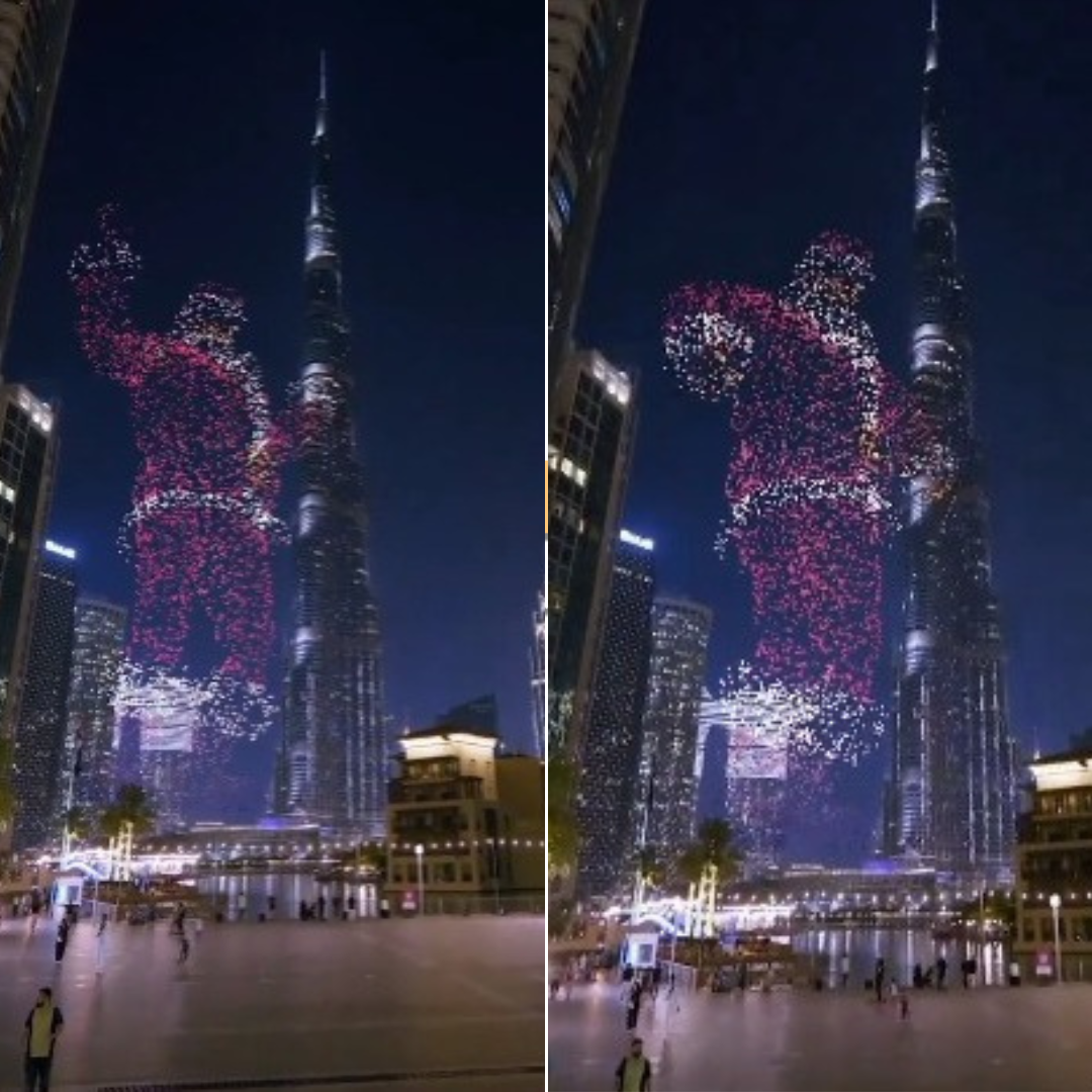 4 mil drones reproduzem imagem de Papai Noel em Dubai; Verdade ou Fake?