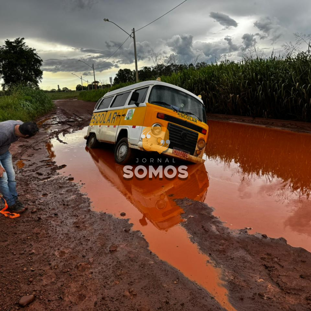 Motoristas pedem socorro para solução de estrada em Rio Verde