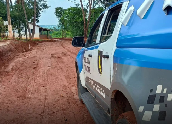 Homem é flagrado por funcionários furtando equipamentos de construtora na zona rural de Rio Verde 