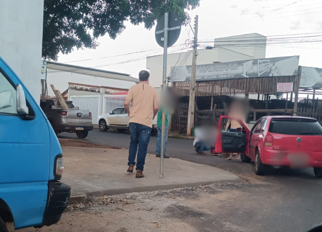 Homem idoso é atropelado por veículo no Jardim Goiás, em Rio Verde