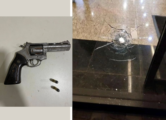 Homem é preso por disparar tiros com arma de fogo em shopping de Jataí