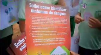 Comunidade escolar de Rio Verde se une contra a dengue