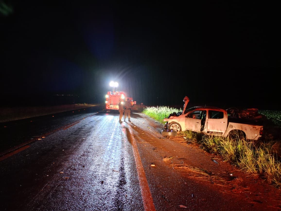 Ultrapassagem na GO-210 entre Rio Verde e Santa Helena mata motorista de aplicativo