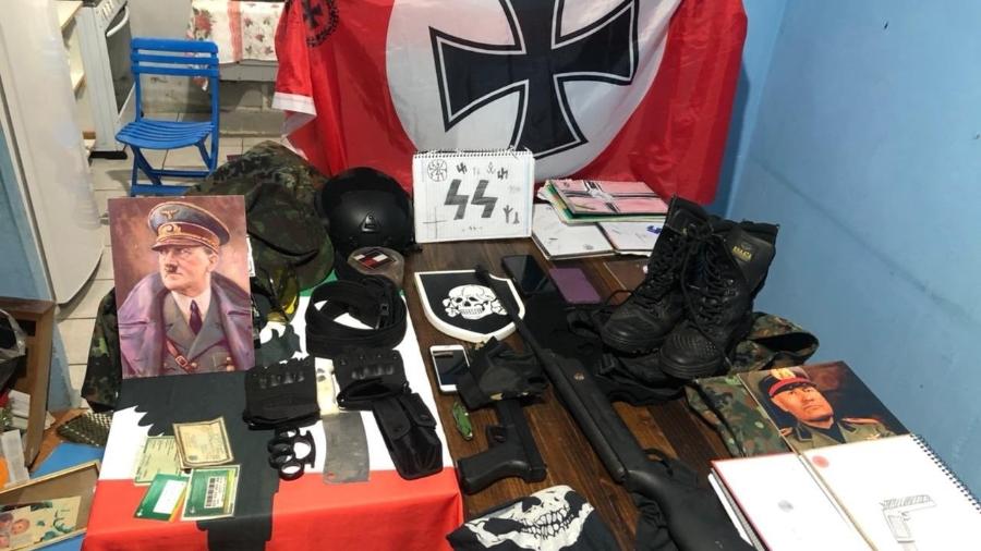 Adolescente é apreendido e pais são presos com material de apologia ao Nazismo no Rio Grande do Sul
