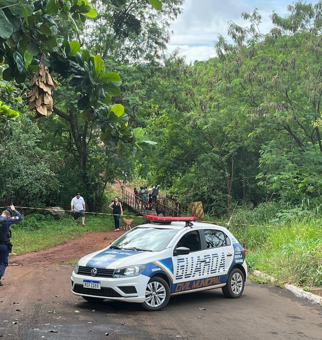 Motociclista morre após bater em árvore e cair em córrego em Jataí