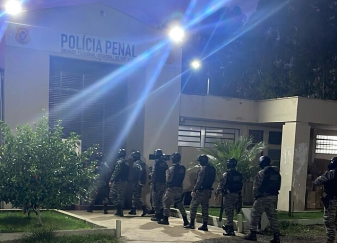 MPGO e Polícia Penal realiza operação contra faccionados do PCC em Rio Verde