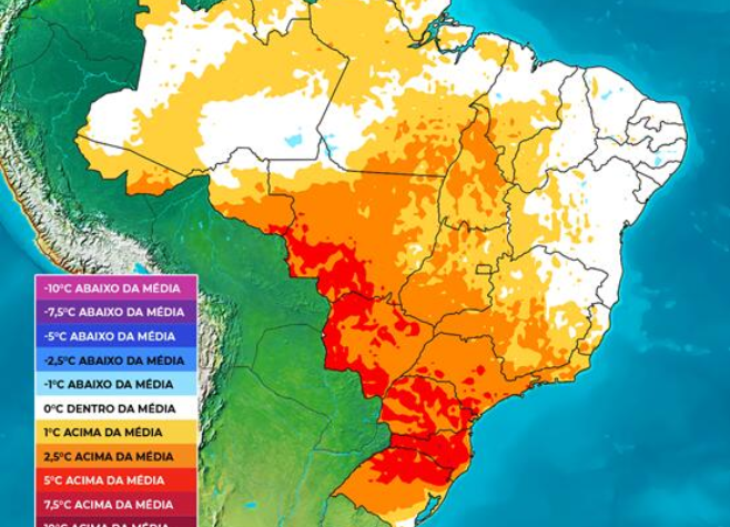 Frio dá lugar a forte calor a partir desta quinta (15) em Rio Verde 