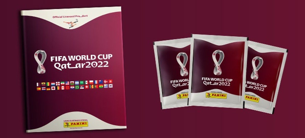 Preço das figurinhas do álbum da Copa do Mundo de 2022 dobra em relação a 2018