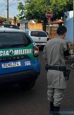 PM prende homem que tentou furtar comercio em Rio Verde