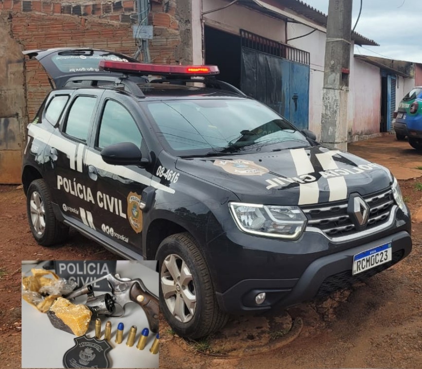 Polícia Civil e Militar cumprem mandados de busca e apreensão em Montividiu