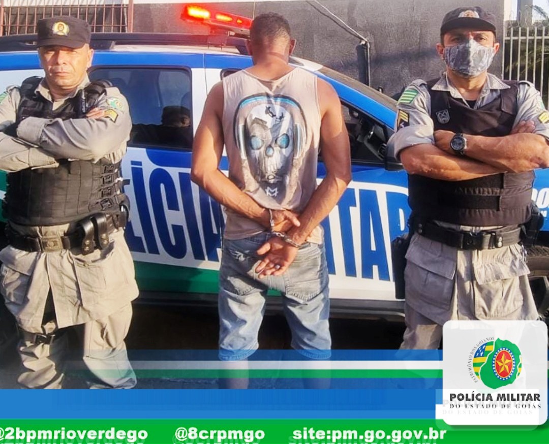 Polícia cumpre mandado de prisão da Paraíba em Rio Verde