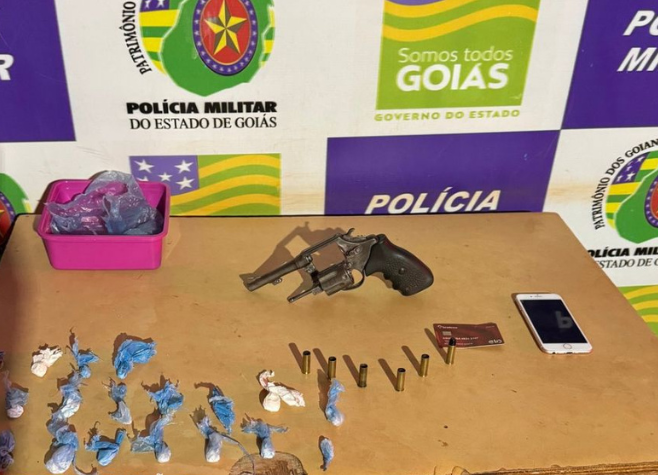 Suspeitos são presos por homicídio e tráfico de drogas em Porteirão 