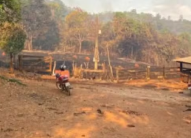 Produtora rural goiana morre carbonizada enquanto tentava apagar incêndio em pasto