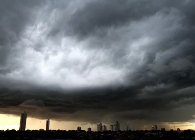 Rio Verde e Jataí podem ter tempestade com rajadas de vento de 60 km/h neste fim de semana 