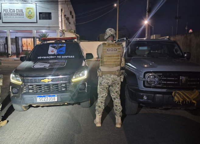 COD recupera veículo de luxo com queixa de furto e roubo avaliado em R$ 300 mil
