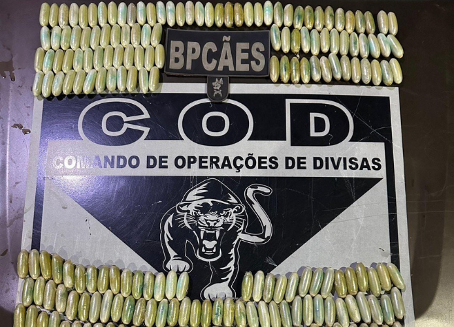 Operação da polícia em Mineiros-GO, intercepta cocaína que seria enviada para a Europa