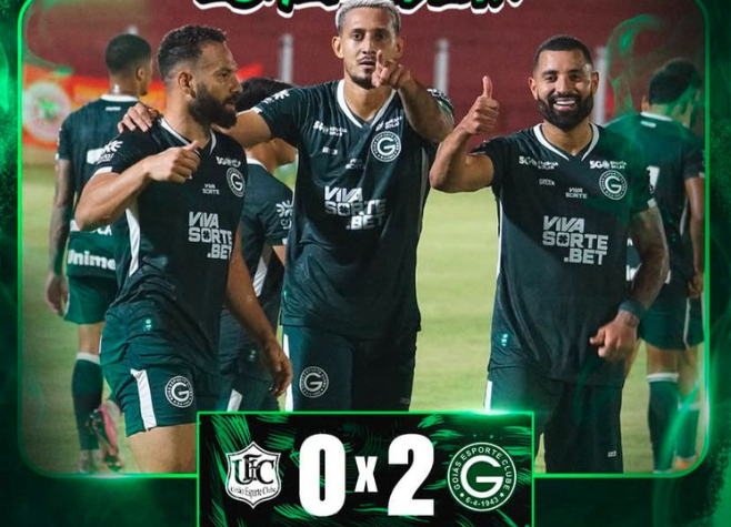 Goiás vence União Rondonópolis no primeiro jogo das quartas de final da Copa Verde