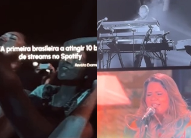 Bruno Mars abre show em Brasília com homenagem à Marília Mendonça e emociona fãs