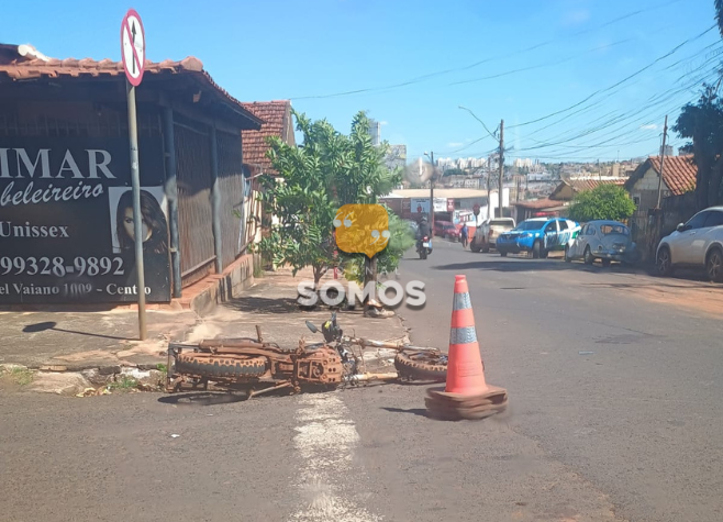 Acidente em Rio Verde deixa motociclista em estado grave 