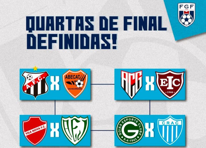 Jogos de ida das quartas de final do Goianão 2025 acontecem nesse final de semana