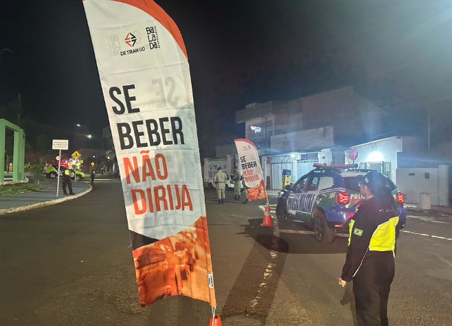 Operação Balada Responsável: forças de segurança estão nas ruas de Rio Verde durante carnaval