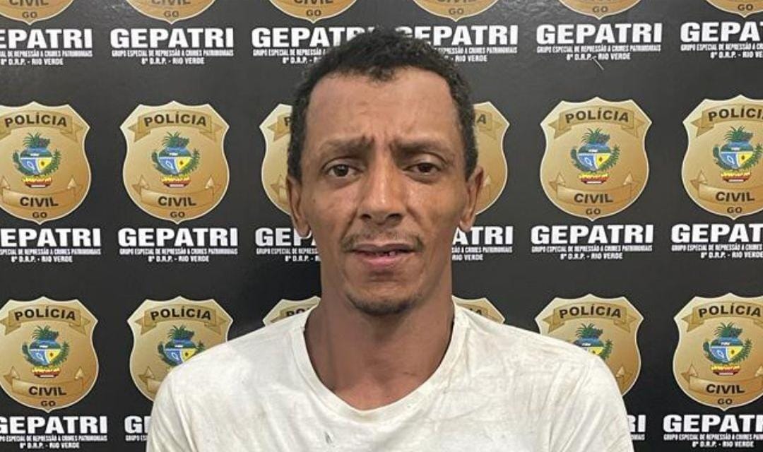 GEPATRI prende suspeito de furtos a residências e comércios de Rio Verde