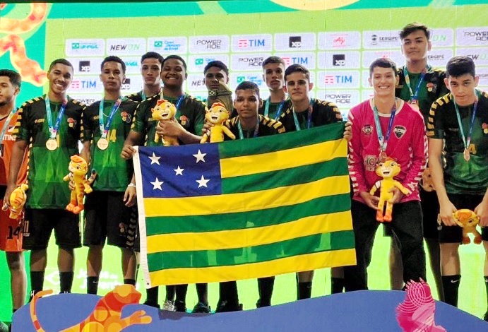 Time de Handebol Masculino de Rio Verde é campeão brasileiro dos Jogos da Juventude 2022