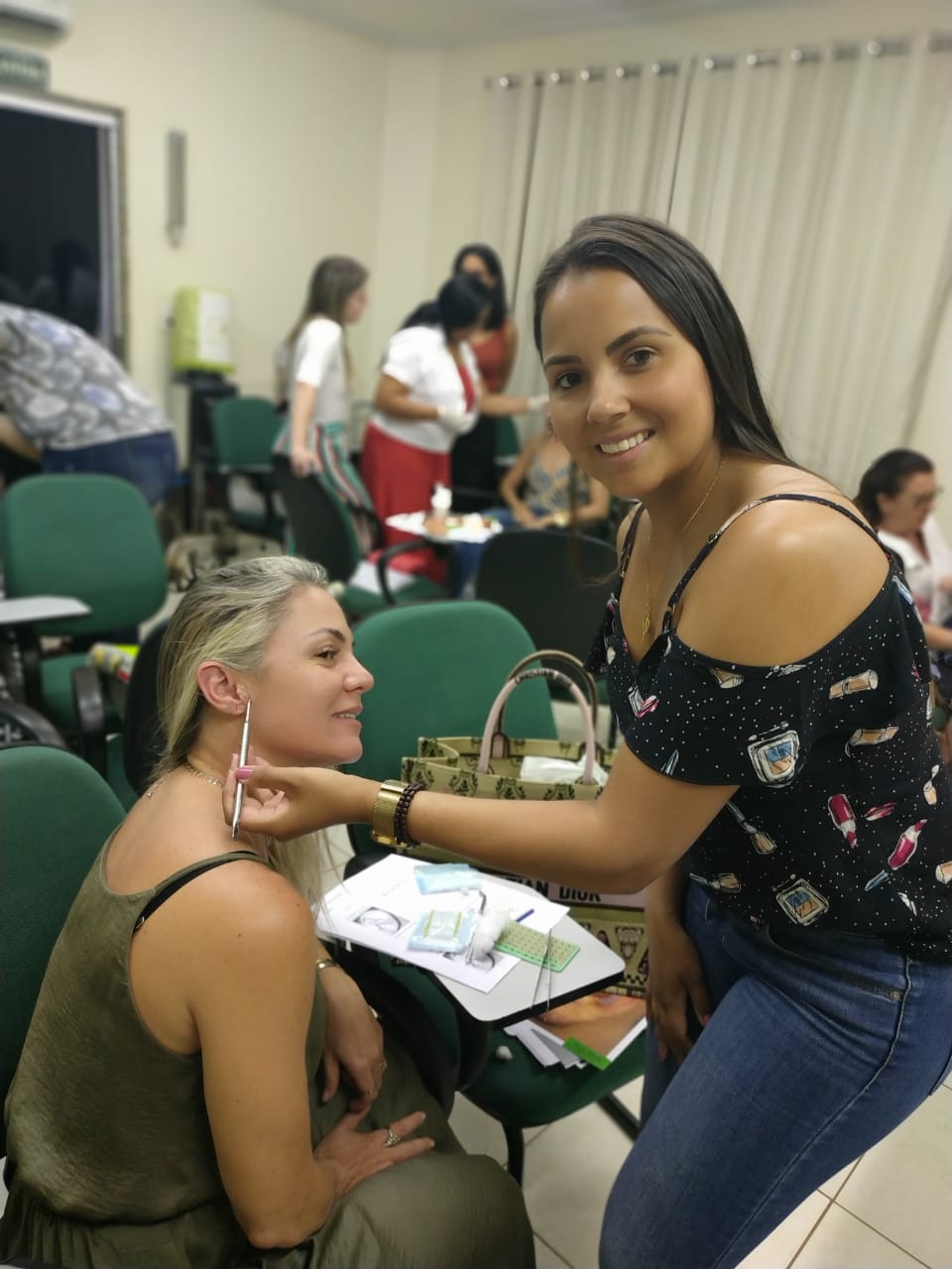 Curso de Auriculoterapia de CRF em Ação é sucesso em Rio Verde