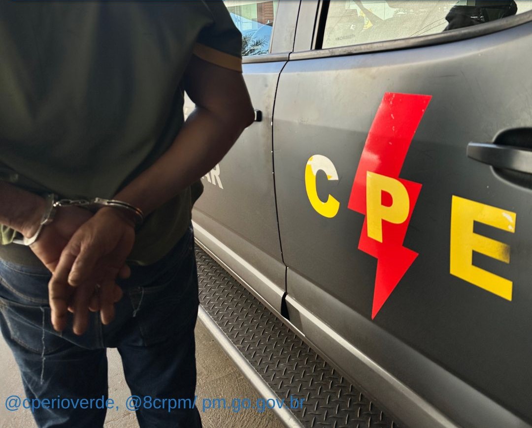 Autor de homicídio foragido é recapturado pela CPE Rio Verde 