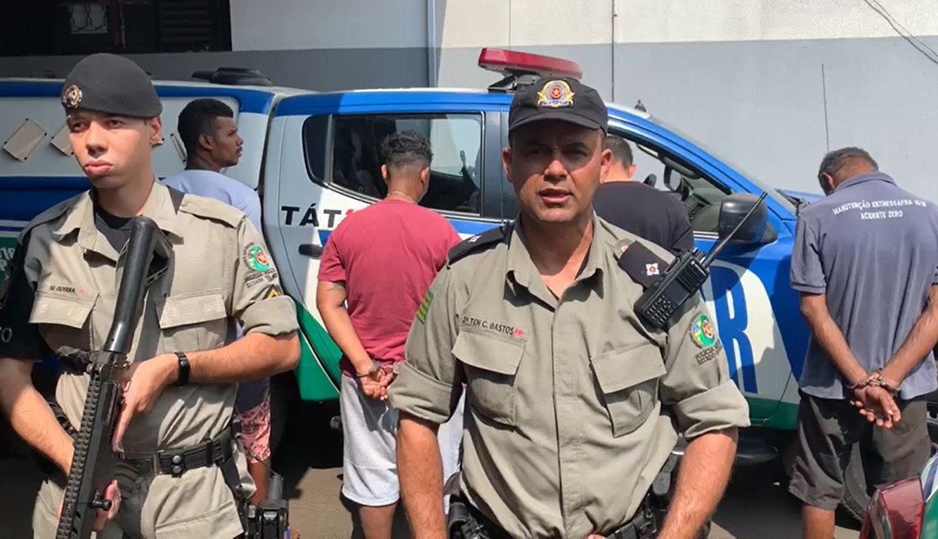 Operação conjunta resulta na detenção de 6 indivíduos por crimes em Rio Verde