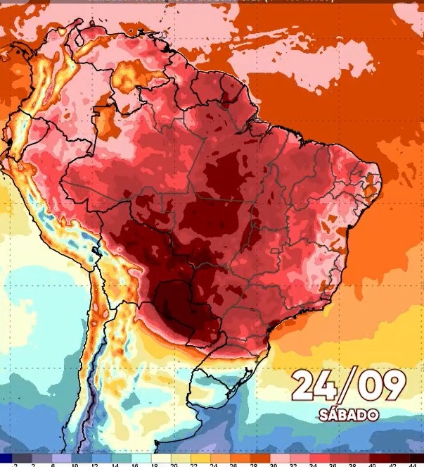 Onda de calor atinge Rio Verde e no final de semana a temperatura pode passar dos 40 ºC