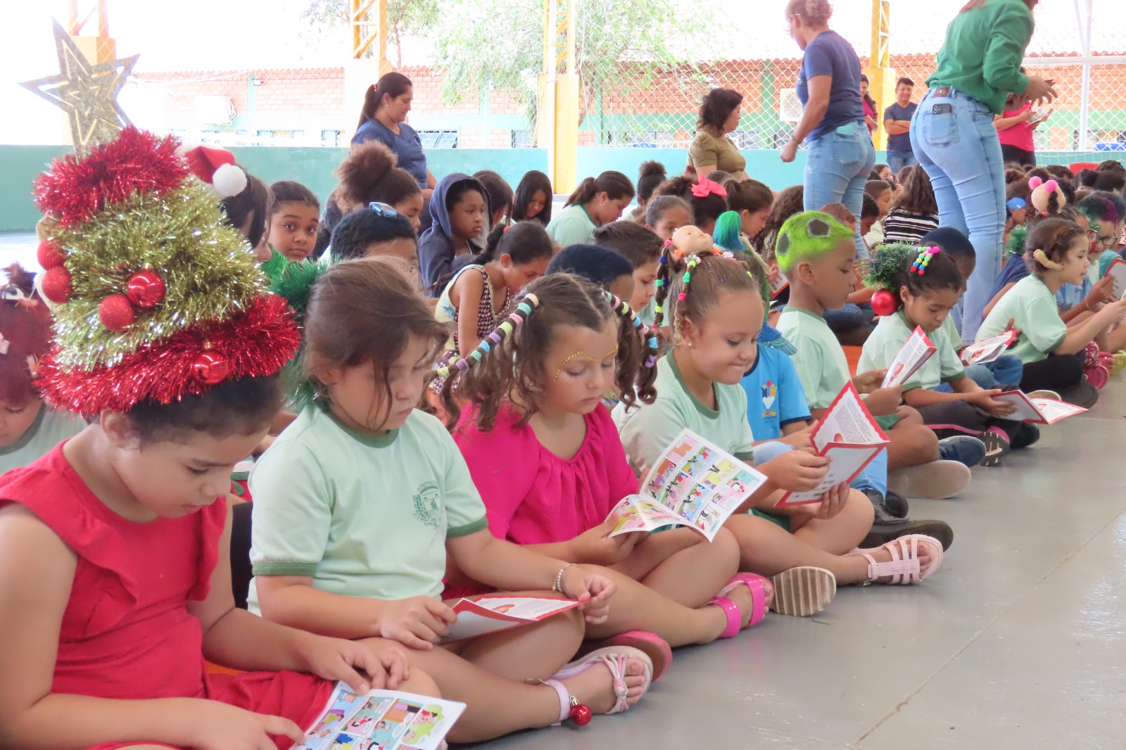 Escola de Rio Verde recebe Projeto Doador do Futuro para incentivo de doação de sangue