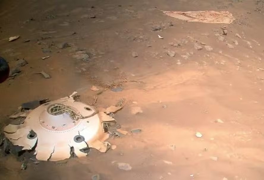 Sem nunca termos pisado em Marte, já deixamos no planeta mais de 7 toneladas de lixo