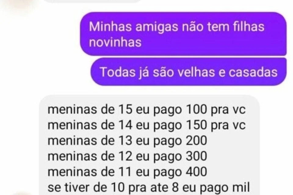 Homem é preso em Novo Gama por oferecer dinheiro em troca de encontros sexuais com crianças 