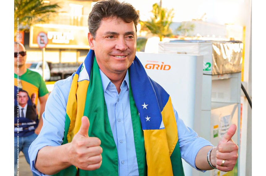 Wilder Morais é eleito senador por Goiás em virada de números