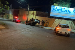 Acidente de trânsito deixa passageira ferida no bairro Vitória Régia, em Rio Verde