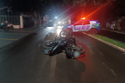 Acidente envolvendo três veículos deixa duas motociclistas feridas em Rio Verde