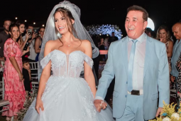 Amado Batista nega crise no casamento após declarações em show e sumiço da esposa das redes