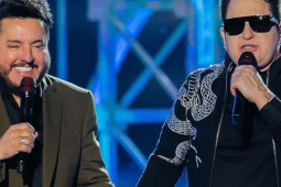 Marrone teve 5 costelas trincadas e passou por cirurgia após queda durante show em Goiânia