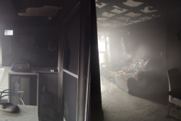 Bombeiros controlam incêndio em apartamento de prédio no Setor Morada do Sol, em Rio Verde