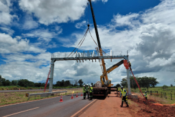 BR-452 terá interdições nesta quarta (4) para instalação de pedágio eletrônico entre Rio Verde e Itumbiara