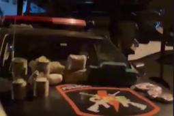 Caminhão-cegonha é interceptado com mais de 17 kg de drogas escondidas em veículos na BR-364, em Jataí