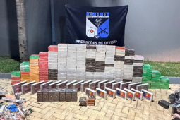 Comboio de contrabandistas é interceptado pelo COD após perseguição e capotamento em Goiás